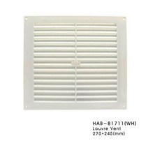쇠부리 그릴 PVC 백색 270X245 욕실 화장실 통풍구 환기구 공기망, 8806379190319_선택
