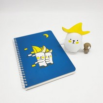 [이서지니]3000 바나&나나 하드카바 트윈링 노트, 상세페이지 참조
