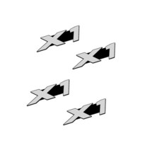 자동차 스타일링 오디오 장식 적합 BMW E87 E90 E46 E60 E70 G30 X X3 X5 X6 X7 스피커 배지 스티커 엠블럼, 10 for X 4pcs