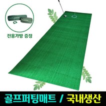 더그린 골프매트 퍼팅롤 퍼팅매트 퍼트연습기 국산 홀컵세트+전용가방 증정, 선택7)N8mm(폭100cmx길이300cm)