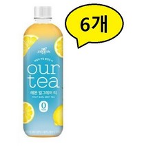 쟈뎅 아워티 레몬얼그레이 500ml x 6개입