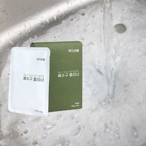 백지생활 배수구클리너, 3개 12포 1200g