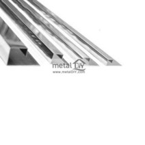 스탠L형 타일마감 재료분리대 2400mm 심플모던 모던심플스타일 마감몰딩 실용적 감각적인 마감고민 마감재, 1)8X8X2400