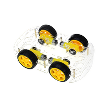 아두이노 자동차 4WD 로봇 샤시 차대 조립 키트 E27