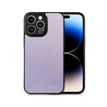 lefeda lefteda 마그네틱 케이스 아이폰15 Pro Max/15 Plus/15 PU 가죽 폰커버 슬림 무선충전 지원 보라색 115 Plus 6.7