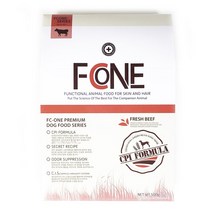 FCONE 에프씨원 하이포알러제닉 인도어 애견사료 500g 소고기-활력증강, 단품