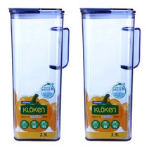 코멕스 청정물병 2p, Blue, 2300ml