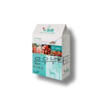 닥터소프트 더독 치킨 7세 이상 시니어 노령견용 사료, 0. Chicken/닭고기/노령견용, 3kg, 4개