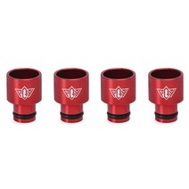 연료 흡입 펌프 VR - 4pcs 레이싱 PQY 연료 인젝터 탑 (모자 어댑터 용) RDX B18 D16Z VR-FIA01, 01 빨간