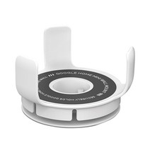No Dropping Wall-mounting with Cable Management for Google Home Mini Speaker, 하얀색