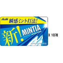 아사히 MINTIA 민티아 와일드 앤 쿨 x 10개, 15g