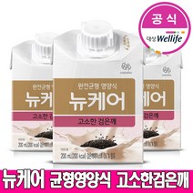 대상웰라이프 뉴케어 고소한검은깨맛, 200ml, 60개