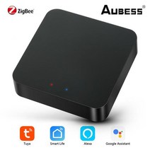 멀티 모드 메쉬 허브 Tuya 지그비 와이파이 블루투스 메쉬 게이트웨이 허브 무선 스마트 홈 브리지 라이프, 02 Zigbee Gateway