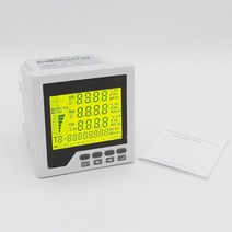 상 지능형 차 고조파 측정 전력계 와트 패널 미터 포함