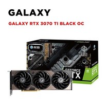 그래픽 카드 Galaxy new rtx3070ti rtx 3070 8g lhr 게임, rtx3070ti 블랙 oc