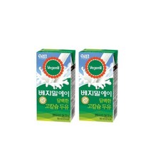 A 담백한 고칼슘두유 두유 식사대용 190ml 48팩, 베지밀A 담백한 고칼슘두유 190m