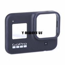 고프로호환하우징 방수케이스GOPRO-HERO 8 블랙 렌즈 교체 Hero 용 강화 보호 유리 커버 수리 페이스 플레, 03 faceplate only