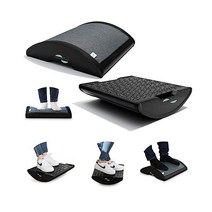 직장에서 책상 밑을 위한 발 받침대 - 하루 종일 지탱할 수 있는 책상 발 받침대 인체공학적 설계 통증 완화 발 걸상 발 받침대 - 편안한 발 받침대는 움직임과 순환을 촉진합니