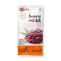 횡성축협한우 매콤 육포, 5팩, 40g