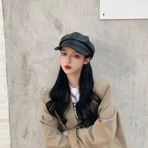 데이룸 여성 베이직 헌팅캡 빵모자