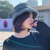 아리샵 뽀글이 후리스 버킷햇 벙거지 겨울모자 뽀글이모자 방한모자 크리스마스모자