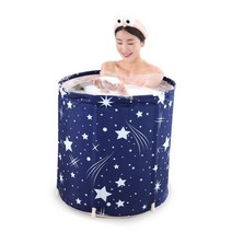 스타홀로사우나 이동식 스파 미니욕조 접이식 반신욕기 가정용사우나, 본품