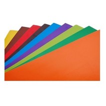 근영사 8절 색마분지(10매입)-마분지 마닐라지 두꺼운도화지 공작 미술재료, 파랑