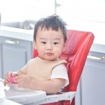 쉐르슈슈 실리콘 아기 턱받이, 3.옐로우, 1개