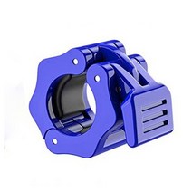 25/50mm Spinlock Barbell Collars 퀵 릴리스 바벨 클램프 역도 및 강도 훈련을위한 올림픽 웨이트 바, 04 1 pcs blue, 50mm