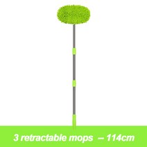 carwashing mop 조절 핸들 청소 mop for car 청소 soft chenille broom window wash mops car dust remover wax bru, 그물