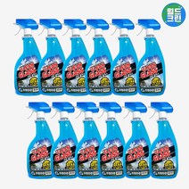불순물 없는 유리 세정제 크린글라스 600ml 12개 세척 세제 창 문 소독제