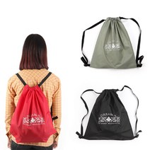 드림FX 다용도 짐쌕 멀티백 신발가방 시장가방 백팩, 레드