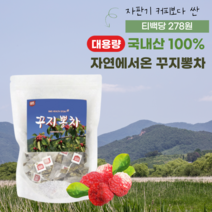 국내산 100% 대용량 구지뽕 꾸지뽕 구찌뽕 꾸찌뽕 마시는 건강 영양 침출 차 티백 엄마 아빠 할머니 할아버지 부모님 직장 선물, 1개(100티백)
