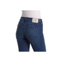 트루릴리젼 청바지 우먼스 여성용 여자 Halle 스키니 핏 스트레치 데님 진 in 블루 Laser