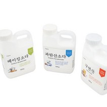 과탄산소다 구연산 베이킹소다 본품 리필 하수구 흰옷누런때 제거 욕실 싱크대 청소, 리필과탄산소다(1kg)