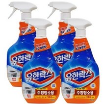 [용문상회] 유한락스 주방용청소용 600ml, 600ml X 4개