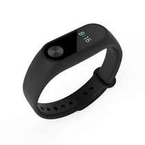 Xiaomi Mi Band 2 용 손목 스트랩 Miband 2 용 다채로운 벨트 실리콘 스트랩 손목 밴드 스마트 팔찌 웨어러블 스마트 액세서리, 검은색