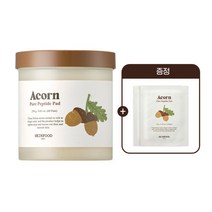 스킨푸드 [스킨푸드/증정: 도토리패드 2매] 에이콘 포어 펩타이드 패드(250g 60매)(모공탄력), 단품없음