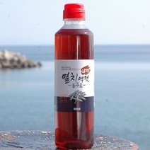 남해 프리미엄 저염 멸치액젓 500ml, 1개