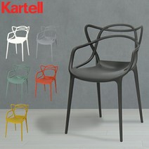 카르텔 의자 마스터스 84 × 57 × 47cm 840 × 570 × 470mm 다이닝 세련된 인테리어 안락 의자 디자인 MAS-5865 Kartell Masters