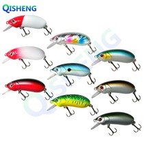 [QISHENG] 플로팅 cc-미노우 9종 세트 농어 방어 부시리 하드베이트 루어낚시 배스낚시, 혼합 색상F, 6g