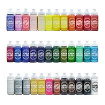 종이나라 비비드 아크릴컬러 36색 낱색 220ml 1개입, 핑크