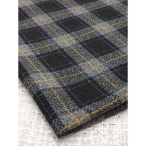 울선염 체크 포근한 코트원단 띠아나, 1개