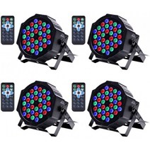 U King무대 라이트 디스코 라이트 36개 LED무대 조명리모컨부 DMX512고 휘도음성 기동 다색 변경노래방/