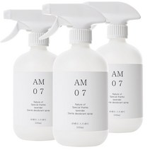몬트 라벤더향 섬유살균탈취제 500ml, 3개, 라벤더