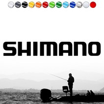 낚시로고스티커 FS014 SHIMANO 시마노 조구사마크 태클박스 자동차꾸미기, 1개, 녹색S