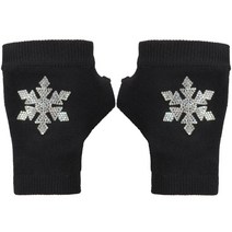 겨울 라운딩 골프장갑 겨울 손워머 눈꽃 큐빅 블링블링