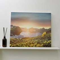 아트박스/꾸밈 bc100-캔버스액자53x45.5_백두산천지의사계, 3.가을