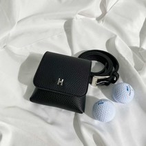필드에나 여성 골프파우치 골프힙색 벨트 골프공 주머니