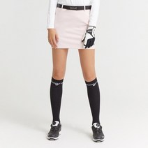 [볼빅골프웨어] [결제할인쿠폰][볼빅] 여성 골프 배색 솔리드 큐롯 스커트 VLCUK991